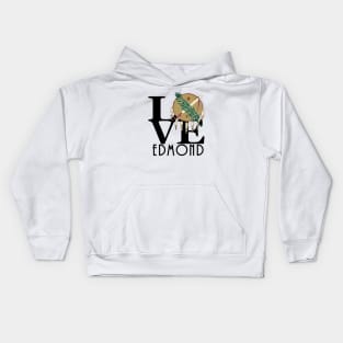 LOVE Edmond Oklahoma Kids Hoodie